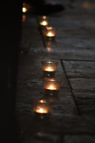 Des bougies à Nesdes