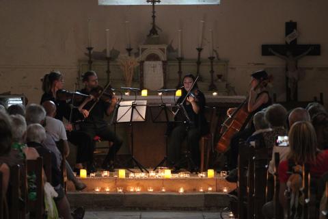 Un concert aux bougies à Nesdes