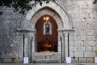 Concert aux bougies à l'église de Nesdes