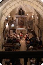 Un concert de Quatuor dans l'Eglise d'Avanton