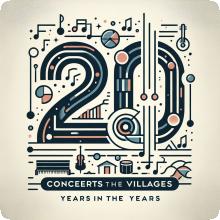Un logo célébrant les 20 ans de musique